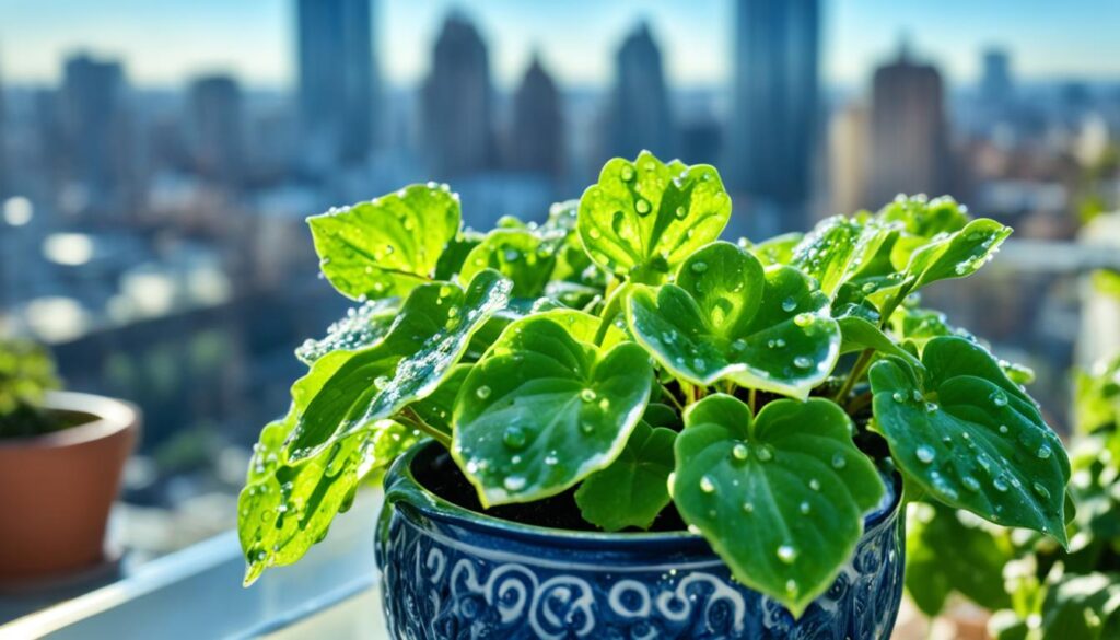 begonia verzorging buiten